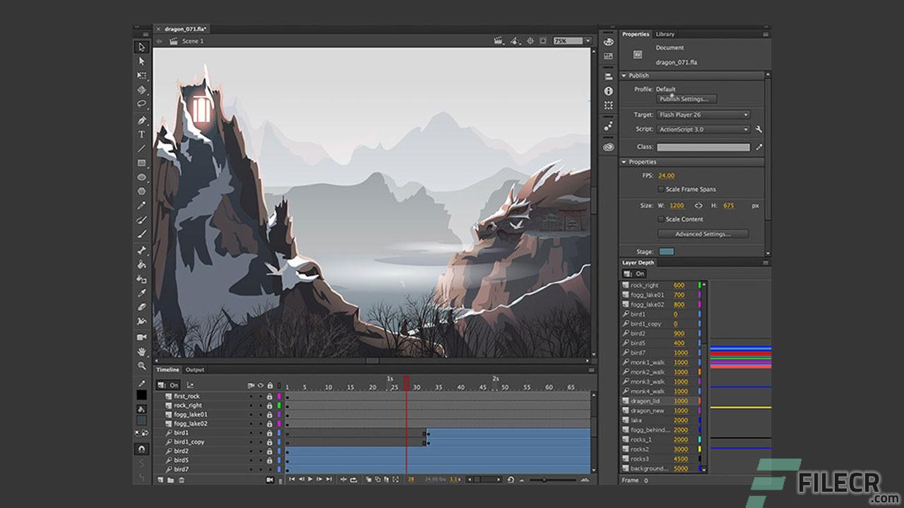 Adobe Animate 2024 v24.0 for MacOS FileCR