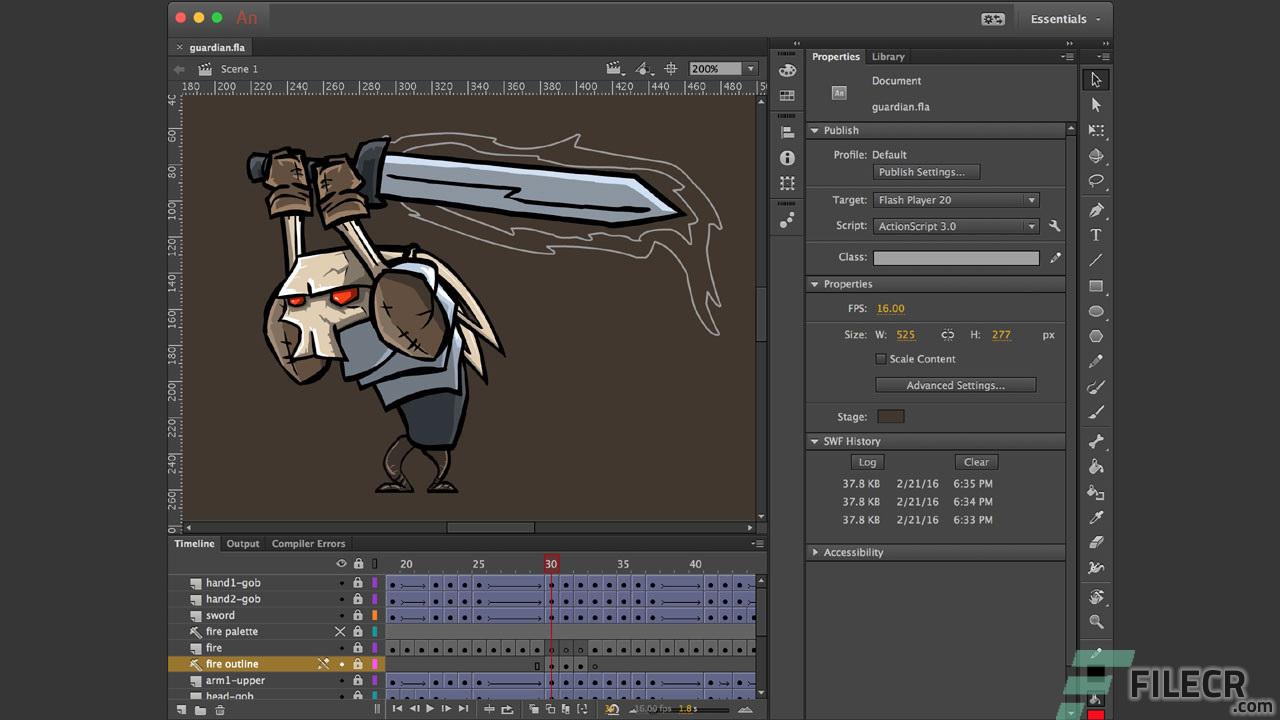 Adobe Animate 2024 v24.0 for MacOS FileCR