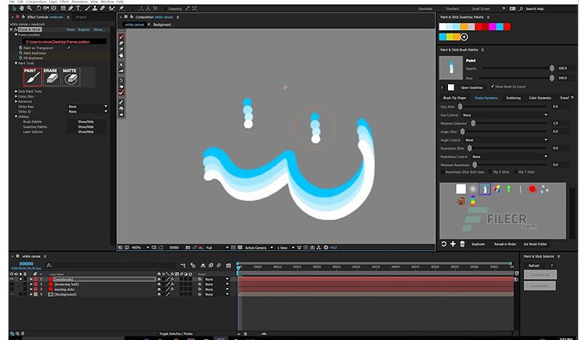 paint and stick after effects free download