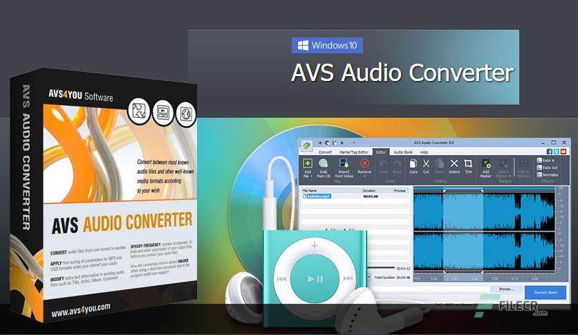 AVS Audio Converter 10.5.1.642 Free Download - FileCR