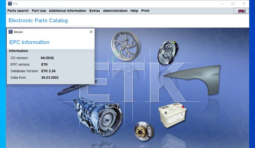 BMW ETK 3.2.20 Full Version Free Download - FileCR