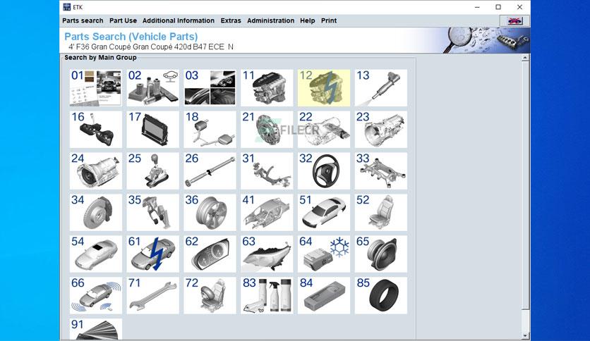 BMW ETK 3.2.20 Full Version Free Download - FileCR