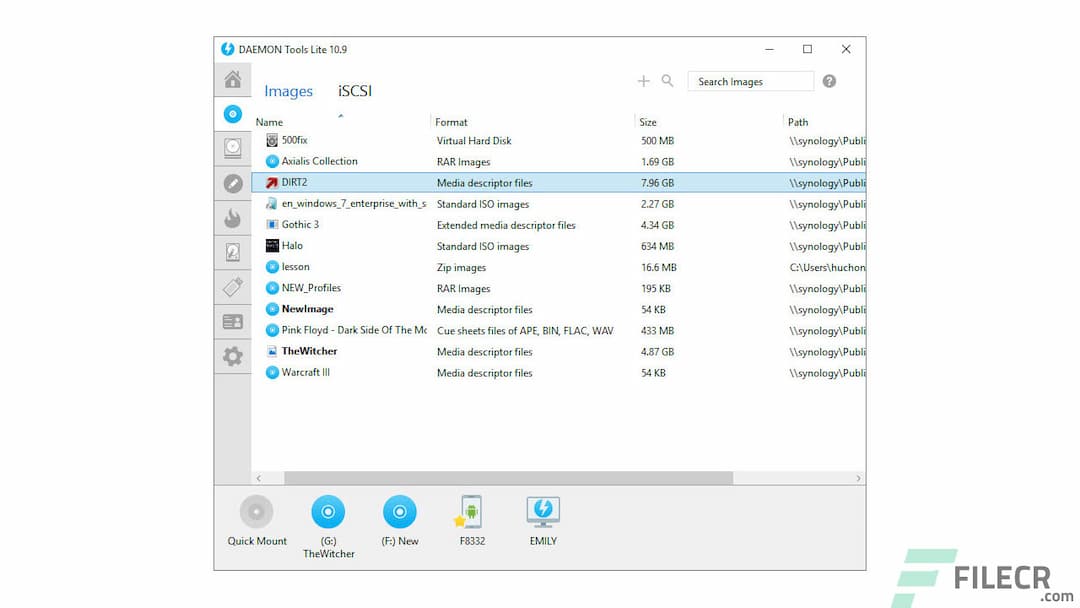 DAEMON Tools Lite Download (Latest 2024) FileCR
