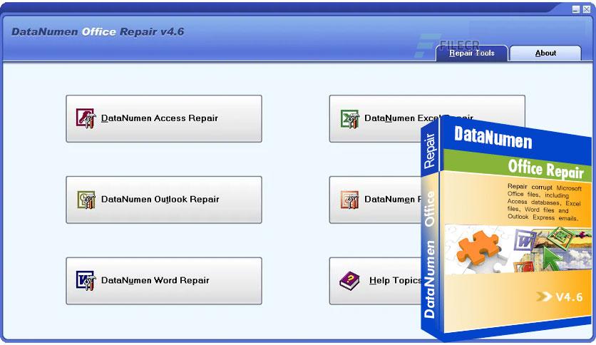 DataNumen Office Repair .0 Free Download - FileCR
