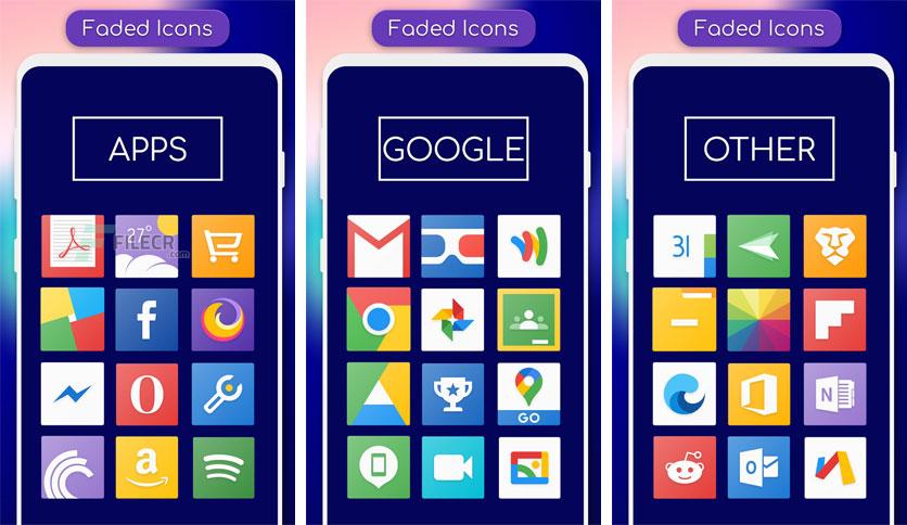 Faded Icon Pack 6.0.0 APK Free Download - FileCR