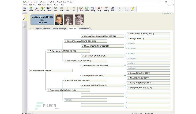 Family Historian 7.0.7 Full Version Free Download - FileCR