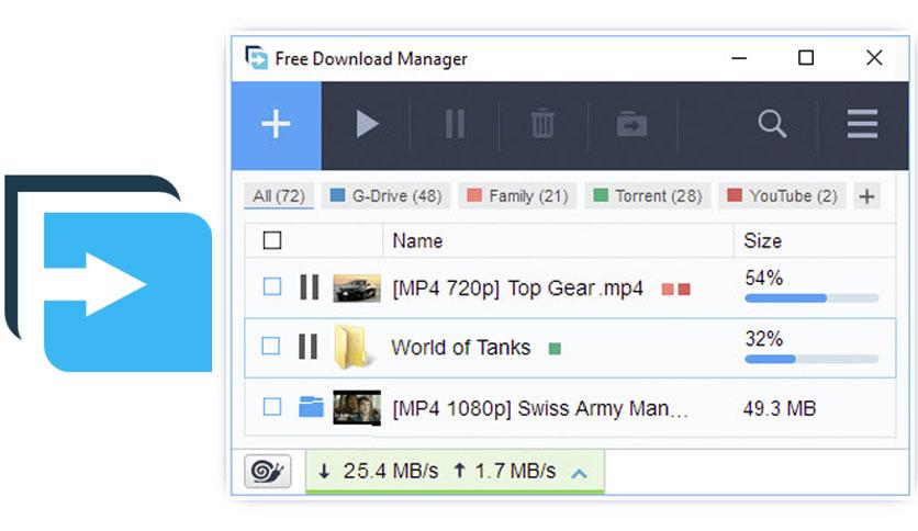 Free Download Manager (FDM) (Latest version 2025) - FileCR