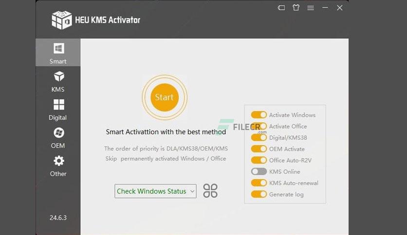 HEU KMS Activator  Free Download - FileCR