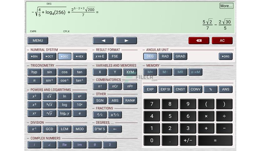 HiPER Scientific Calculator APK para Android - Download