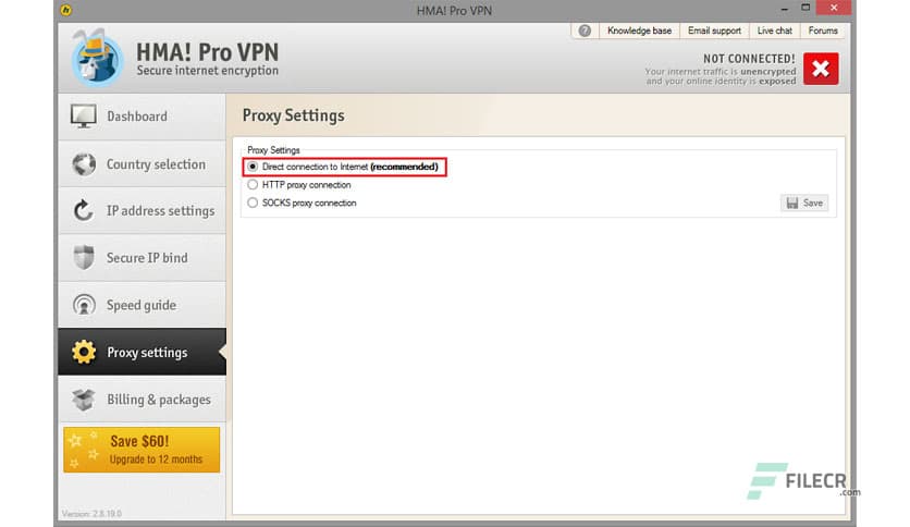 HMA Pro VPN Free Download (Latest 2025) FileCR