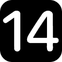 iOS 14 Black – Icon Pack 5.4