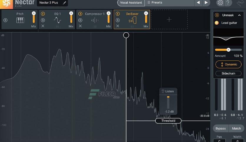 iZotope Nectar Advanced 4.0.1 for MacOS Free Download - FileCR