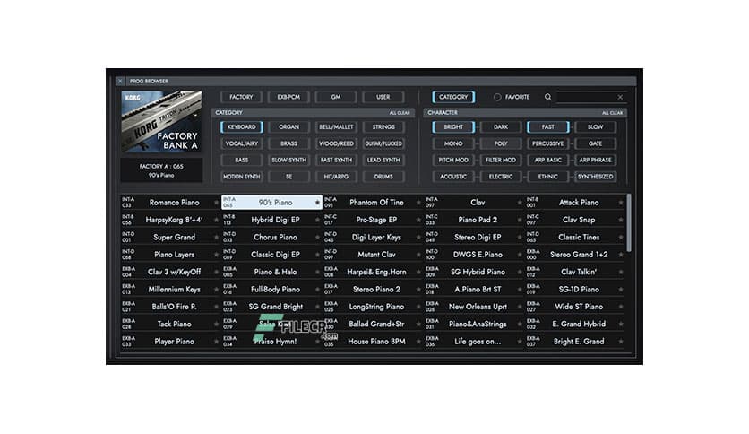 KORG TRITON 1.4.5 Full Version Free Download - FileCR