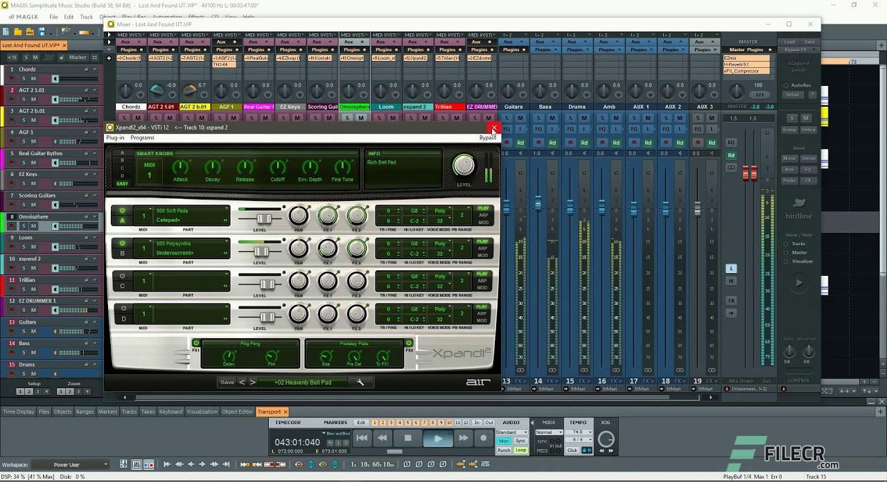 MAGIX Samplitude Music Studio 2017 Free Download