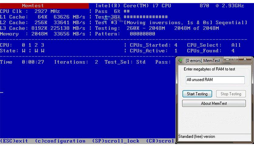 MemTest 7.0 Full Version Free Download - FileCR