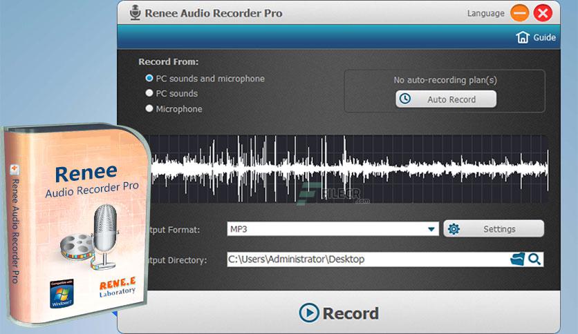 Renee Audio Recorder Pro 1