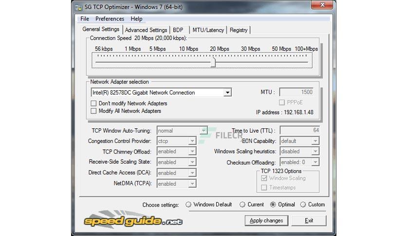 Optimize Your Internet Connection for Gaming With TCP Optimizer