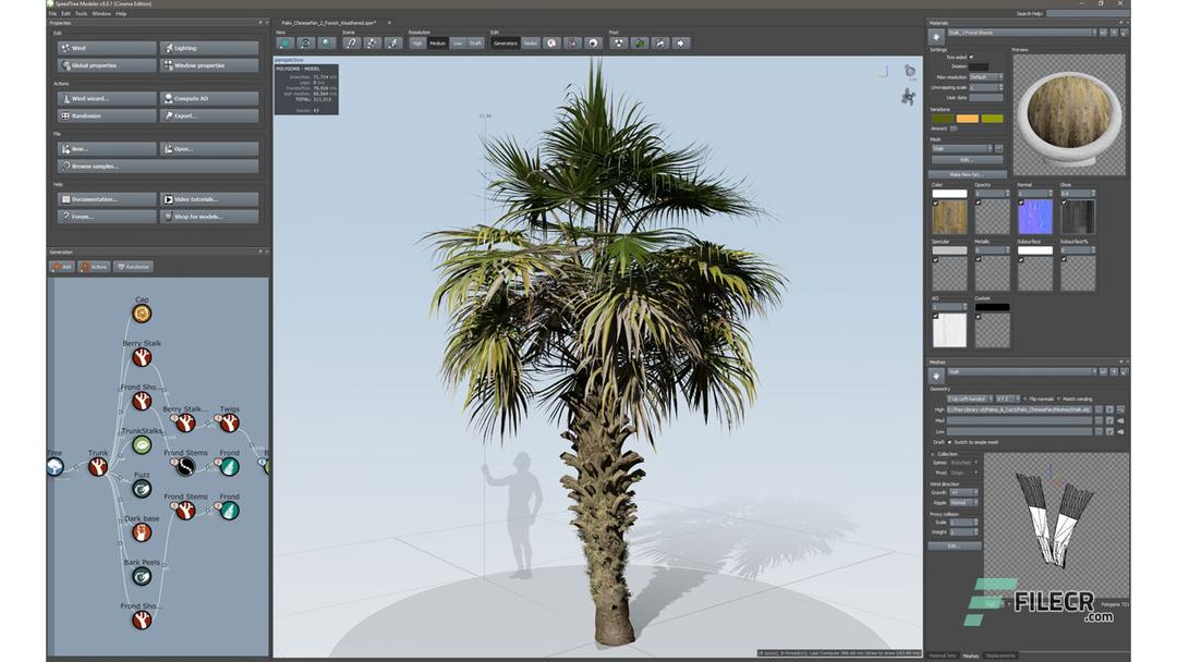 SpeedTree Modeler 10.0.1 - FileCR