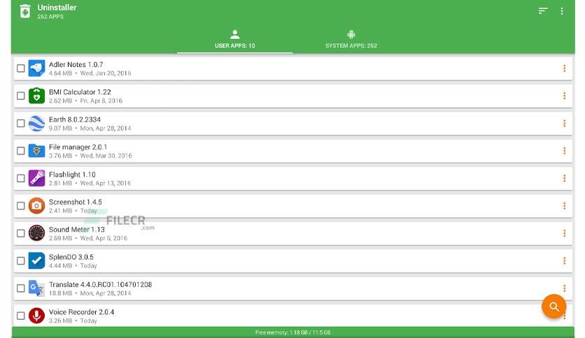 Apk uninstaller download
