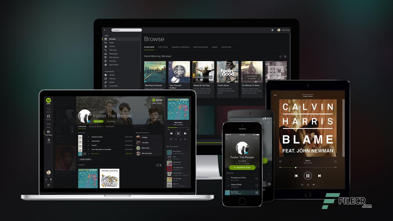 Spotify for Windows PC Latest 2024 Free Download - FileCR