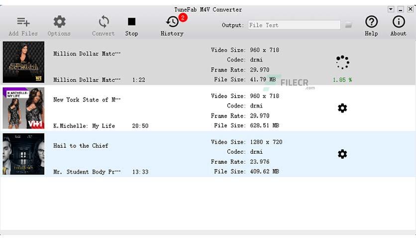 TuneFab M4V Converter 1.5.4 Free Download - FileCR
