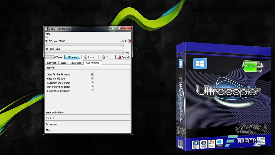 UltraCopier 2.2.7.1 Free Download FileCR