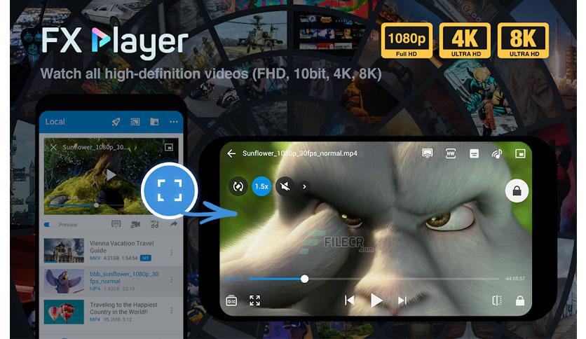 Download FX Player MOD APK 3.7.2 (Premium unlocked)