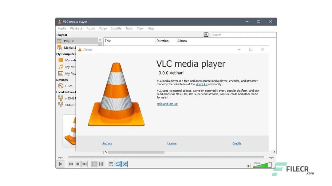 VLC Media Player 3.0.21 (32-bit/64-bit) - FileCR