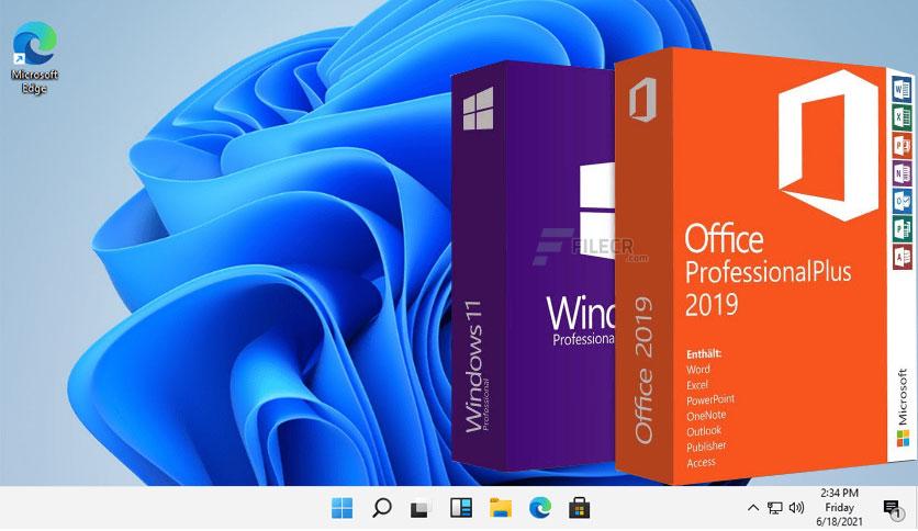 Windows 11 Professional 2023 with Office 2021 Download - FileCR