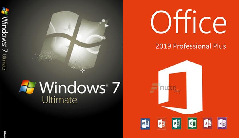 Windows 7 SP1 with Office 2019 Download (Latest 2023) - FileCR