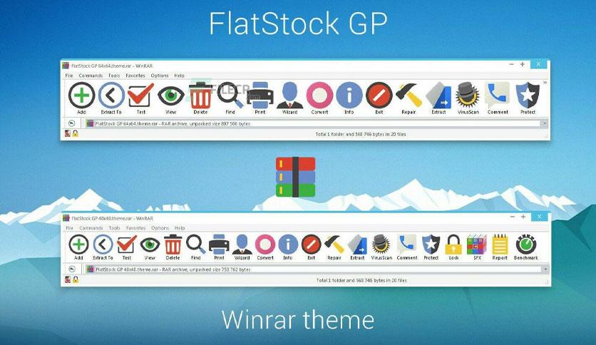 winrar classic theme download