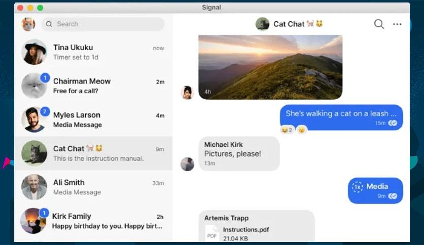 signal macos