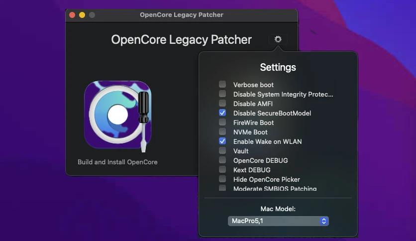 opencore legacy patcher download