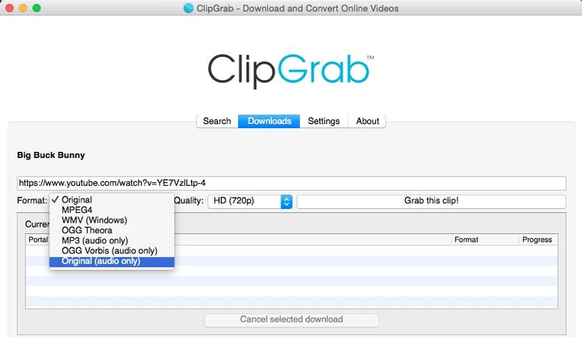 clipgrab mac free download