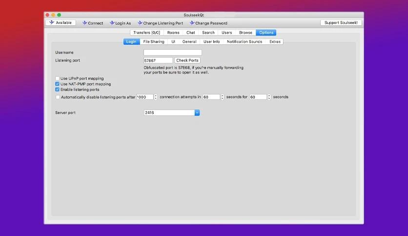 How to share music in SoulseekQt for Mac