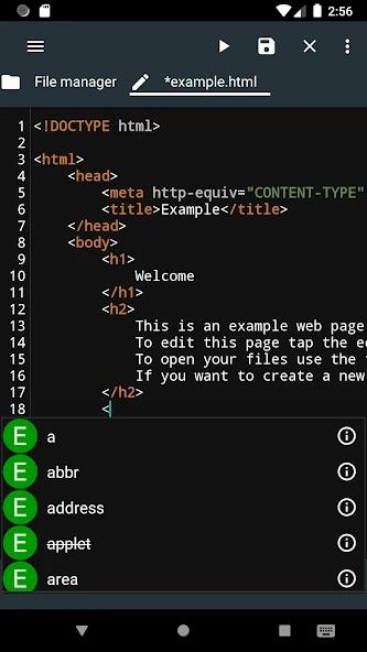Html Editor Mod APK Free Download - FileCR