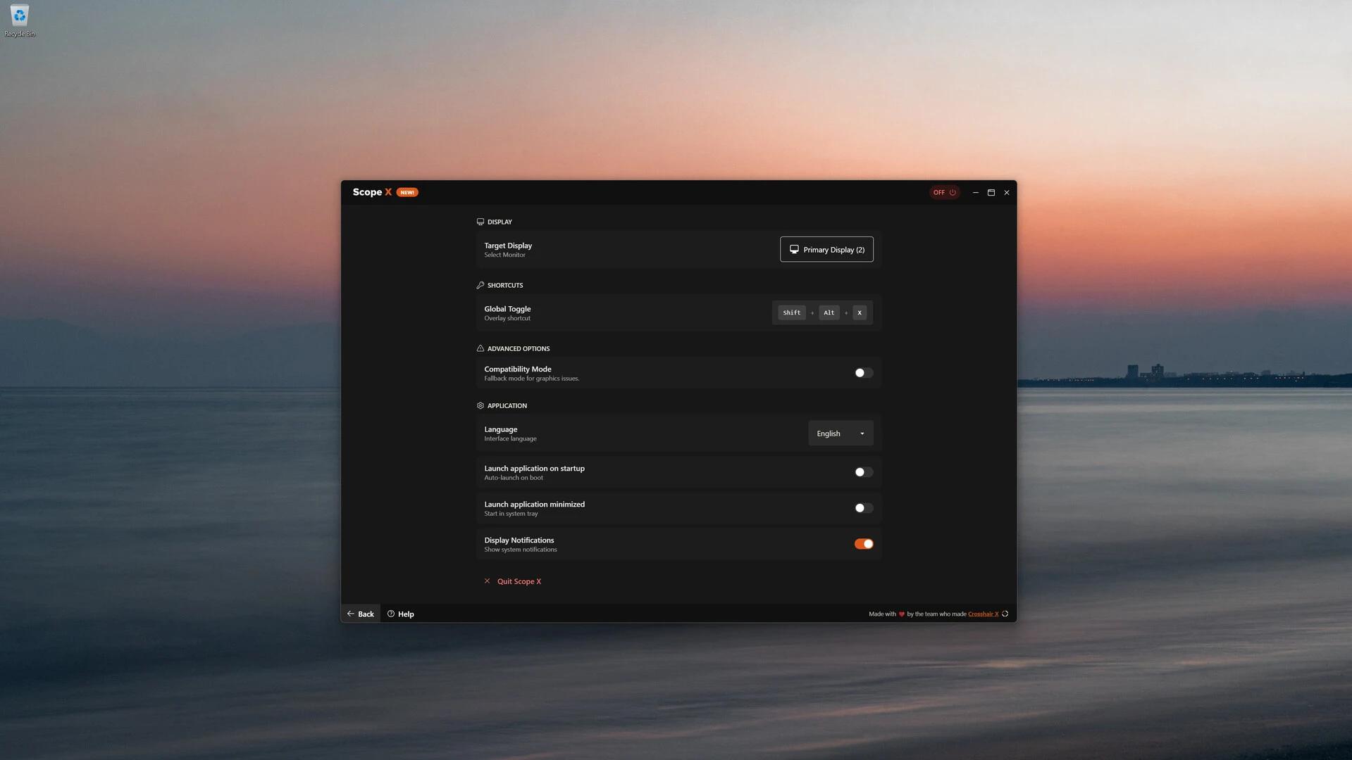Screenshot