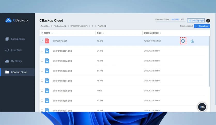 Screenshot