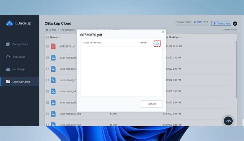 Screenshot