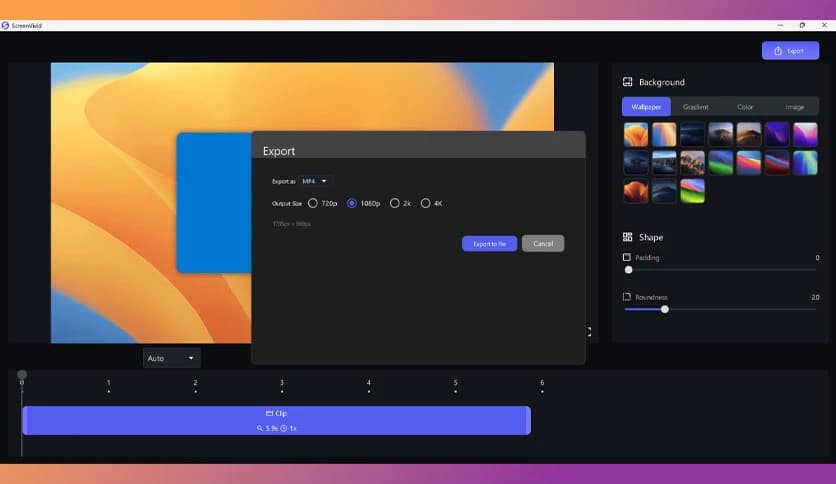 Screenshot