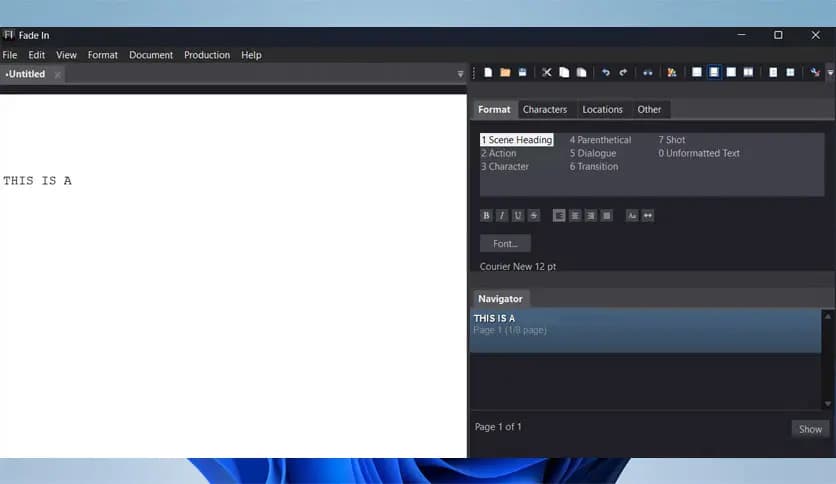 Screenshot
