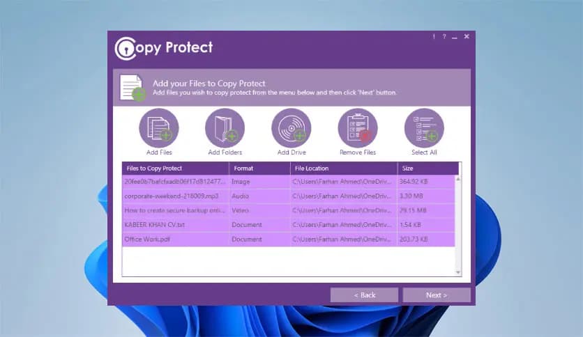 Screenshot