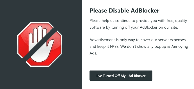 How to Troubleshoot Adblock Alert Issues on FileCR