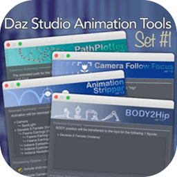 4 Animation Tools for Daz Studio 4.20