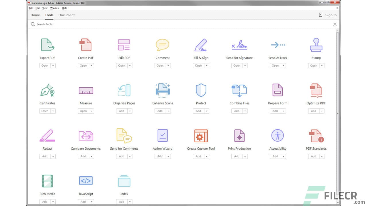 Adobe Acrobat Reader DC 2025.001.20997 Download - FileCR