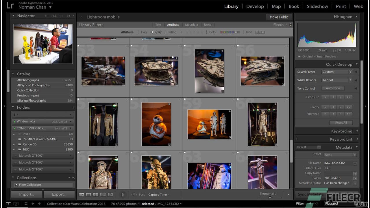 Adobe Lightroom CC 2019 v2.3 for MacOS FileCR