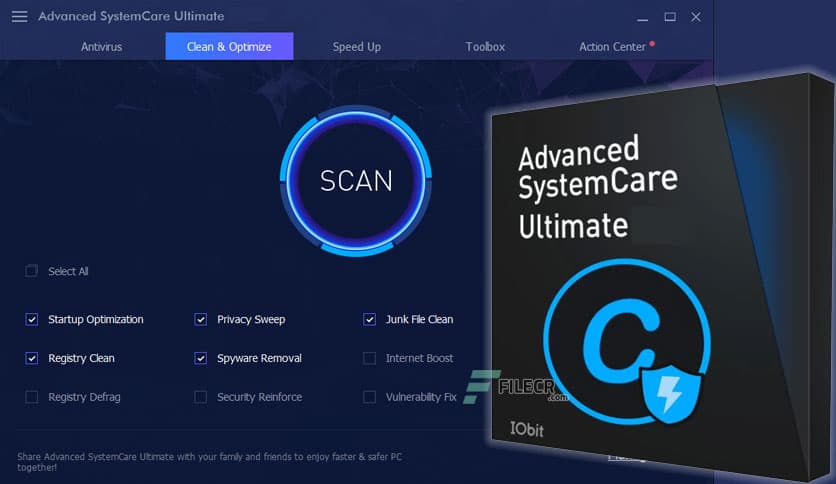Advanced SystemCare Ultimate Download (Latest 2026) - FileCR