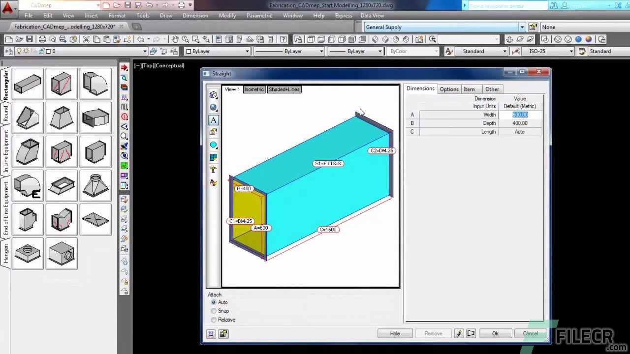Autodesk Fabrication CADmep 3