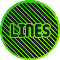 Lines Circle – Neon Icon Pack v5.4