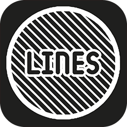 Lines Circle – White Icon Pack v5.4